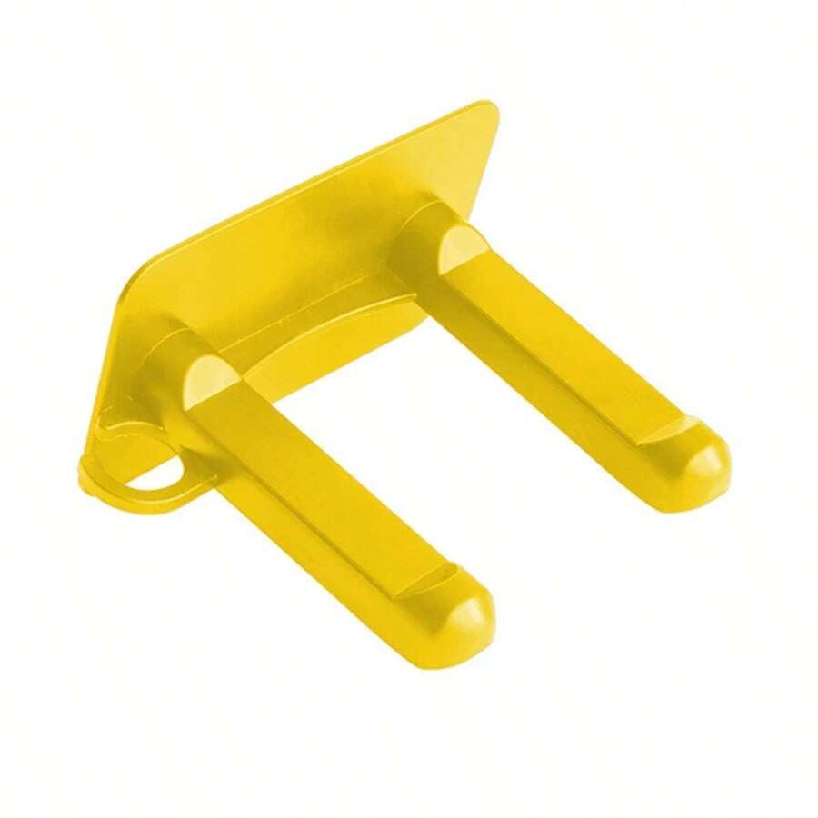 Soporte para Secador de Pelo Organizador de Ventilador Adhesivo Montado en la Pared Sin Clavos Sin Perforación Soporte en Espiral de Acero Inoxidable Almacenamiento para Baño - estilo 4 Amarillo - Ver 1