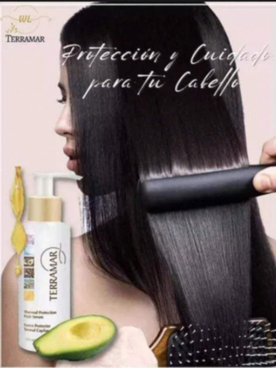 Hair Heat Protectant - White - View 1