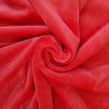 CHEONET 1片/2片/4片装超柔软弹力预裁毛绒面料 | 50x160厘米/19.7x62英寸,纯色,适用于DIY缝纫、工艺品、服装、家纺、拼布,仅限手洗 - 彩色 - 查看 20