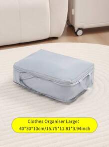 1pc Compression Travel Storage Bag Clothes Storage Bag Suitcase Organising Bag Underwear Shoes Divided Bag Large Capacity Can Be Compressed Student Dormitory Storage Suitable For Dormitory Business Trip Travel Travel - Multicolor - View 12