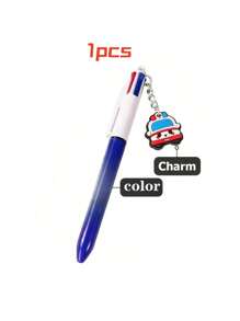 Personalized 4 In 1 Colorful Nurse Retractable Pen With Cute Ornaments, Custom Shape Diy, Birthday Christmas Thank You Gift For Nurses Medical Personnel Personalized 4 In 1 Colorful Nurse Retractable Pen With Cute Ornaments, Custom Shape Diy