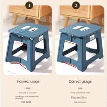 New Adult Portable Folding Stool Thickened Plastic Saddle Chair For Outdoor Activities And Fishing Gifts Party Favors