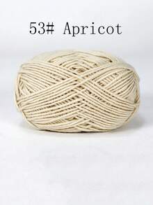 1/3 包 50 克 4 股钩针线，包含 3 毫米钩针 + 记号扣，初学者钩针工具套装，多种优质腈纶线，柔软舒适，适用于钩针编织项目、DIY 手工艺品、围巾、礼品（多种颜色可选）