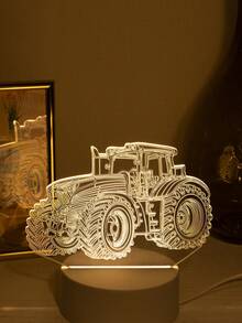 1 Peça Luz Noturna Criativa Alimentada por USB, Lâmpada de Mesa para Decoração de Casa, Sala de Estar, Quarto, Presente de Aniversário, Presente de Feriado