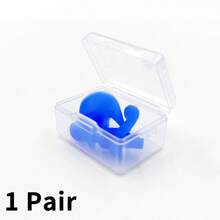 1/5 Paar wasserdichte Silikon-Ohrstöpsel für Erwachsene - wiederverwendbare Schwimmohrstöpsel mit zarter Textur, strapazierfähiges Design zum Duschen, Baden, Surfen, Schnorcheln und Wassersport Zubehör