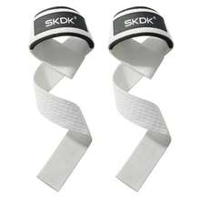 1 对举重助推带健身举重腕带防滑硅胶力量训练带硬拉Crossfit 手握腕托健身房锻炼配件健身房配件 - 彩色 - 查看 18