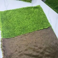 1 pièce de mousse artificielle, mousse réaliste faite de tissu doux, respirante, plante verte en polyester, outil d'artisanat pour arrangements floraux, tapis de mousse pour paysagisme extérieur, décoration pour la maison, décor pour toile de fond d'exposition, micro-paysage