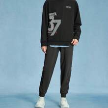 XTEP Xtep Sports Pants Men's Spring Official Loose Printed Men's Pants Casual Ankle Pants 976129630316