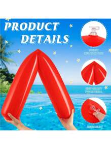 5-teiliges Set - Aufblasbarer Pool-Stab 41,5 * 6 Zoll (ca. 104,9 cm) aufblasbare Pool-Nudeln, farbiges PVC, Outdoor-Wasserspiel-Schwimmhilfe/Trainingsausrüstung, geeignet für See, Schwimmbad, Strandparty Dekoration/geeignet für Erwachsene Damen und Herren im Sommer, Outdoor-Schwimmen, Strandparty