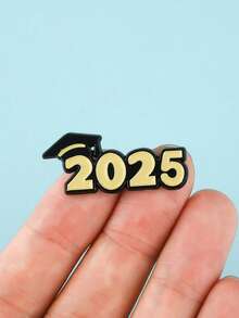 1个2025年博士毕业帽胸针，高考满分徽章，学生纪念礼物 - BR261 - 查看 3