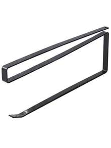 1pc Stainless Steel Toilet Paper Holder And Thick-Walled Non-Perforated Storage Roll For The Kitchen, Sturdy Rust-Resistant Construction, Sleek Minimalist Finish, Suitable For Bathroom Or Kitchen Counter, Space-Saving Wall-Mounted Organizer With Smooth Edges, Easy Install, Premium Hardware, Hidden Rolling Storage For Tissues, Towel Or Small Essentials, Modern Home Decor Accessory, Durable Yet Lightweight, Ideal For Condos, Apartments, Dorm Rooms And Busy Households - Multicolor - View 8