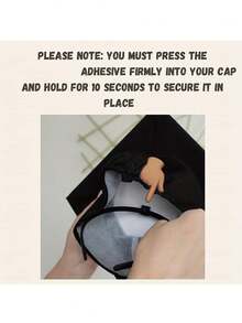 1pc Black Headband Graduation Cap Holder, Graduation Cap Headband, Black Graduation Hat Headband, Secures Your Graduation Cap, Hair Style Hat Accessories For Graduates (Graduation Cap Not Included),Christmas - Multicolor - View 7