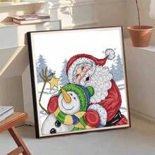 SNA 2025 New Style Merry Christmas Santa Claus Counted Cross Stitch 11CT Cross Stitch Set Wholesale DIY Cross-Stitch Kit Embroidery Needlework