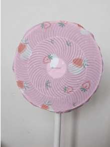 1pc Circular Electric Fan Dust Cover, Floor Standing Or Tabletop, Universal Protective Storage Case And Anti-Pinching Cover