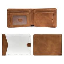 4 Color Sublimation Wallets Heat Transfer DIY Wallet Blank PU Leather Bank Card Holder Money Clip Card Slots For Office Travel - Multicolor - View 11