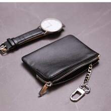 Minimalist Multifunctional Soft Leather Mini Ultra-Thin Card Holder Coin Purse Key Case Small Zipper Wallet For Men And Women For Women Travel Wallet Coin Wallet Wallet Mini Wallet Purse Wallet