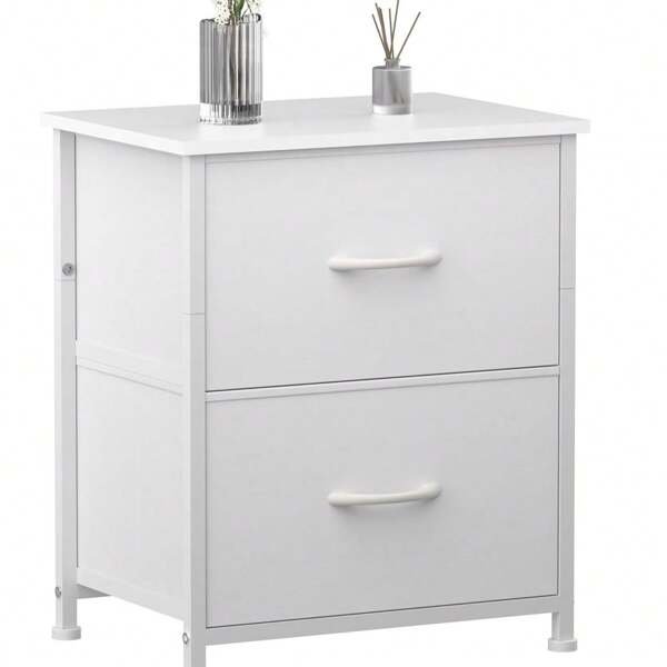 Nightstand And Dresser Sets Night Stand Dresser For Bedroom End Table With Fabric Drawers Organizer Modern