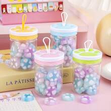 18pcs Glow-In-The-Dark Cat Paw Crystal Eraser Set, Student Exam Reward, Birthday Gift,Back To School - Multicolor - View 3