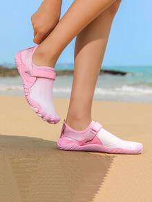 Teenagers Girls Summer Water Shoes, Swimming Shoes, Outdoor Wading Shoes, Non-Slip Rubber Sole Breathable Mesh Upper, Quick Dry Beach Shoes, Suitable For Swimming, Beachcombing, Running, Skipping, Fitness - Pink - View 4