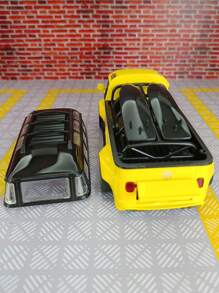 ESCBBXX 1 pièce Modèle de voiture classique vintage T1, corps en alliage de zinc, les portes des deux côtés et le coffre peuvent être ouverts, avec effets sonores et d'éclairage simulés, voiture jouet de haute qualité pour enfants, convient pour la collection et les cadeaux d'anniversaire pour les enfants, rentrée scolaire
