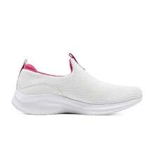 Skechers 女鞋休閒鞋 輕便舒適運動鞋低筒一腳穿健步鞋 117572-WHT - 白色 - 查看 2