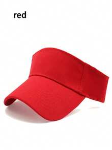 1pc Sky Blue Baseball Cap, Summer Sun Protection - Multicolor - View 5