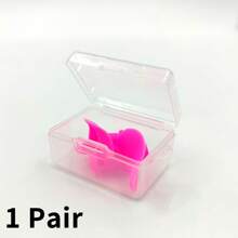 1/5 Paar wasserdichte Silikon-Ohrstöpsel für Erwachsene - wiederverwendbare Schwimmohrstöpsel mit zarter Textur, strapazierfähiges Design zum Duschen, Baden, Surfen, Schnorcheln und Wassersport Zubehör