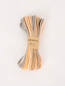 Macrame Cord 3mm X 10 M, Variegated Color Twisted Rope, Rope, Macrame Yarn For Wall Hangings, Plant Hangers, Crafts, DIY Decorating Projects - Multicolor - View 9