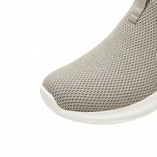 Skechers 女鞋休閒鞋 輕便舒適運動鞋低筒一腳穿健步鞋 117572-TPE - 灰褐色 - 查看 10
