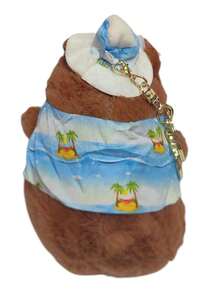 Llavero de capibara - Azul - Ver 4