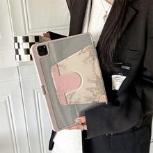 360° 旋转折叠式外壳可轻松保护您的 iPad：智能外壳兼容 iPad Air 6、Air 5、4 和 iPad 10（10.9 英寸） - Apple iPad Pro 2024 非常适合忙碌的会议、旅行冒险和舒适的家庭放松 - 彩色 - 查看 4