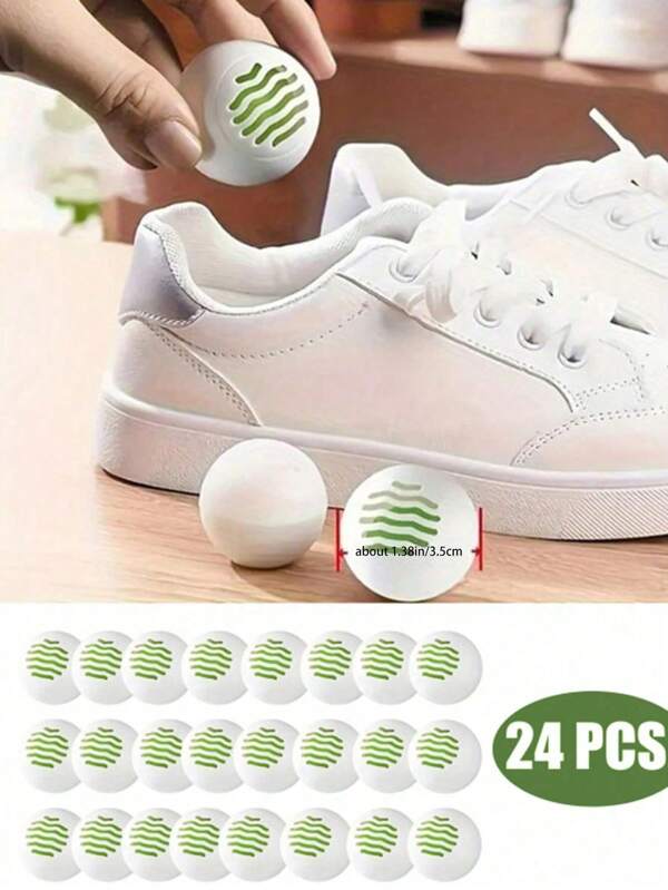 Boules désodorisantes - Ajoutez une fragrance fraîche aux chaussures, aux sacs de sport et aux casiers - Assainisseur d'air multifonctions pour les maisons, les bureaux, les voitures, les cuisines, les salles de bains, les maisons