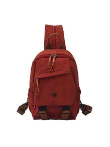 ceionkeust Unisex Fashion Practical Multi-Function Lightweight Backpack & Chest Bag, Casual 2-In-1 Crossbody Bag, Versatile New Design For Men And Women