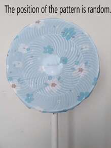 1pc Circular Electric Fan Dust Cover, Floor Standing Or Tabletop, Universal Protective Storage Case And Anti-Pinching Cover