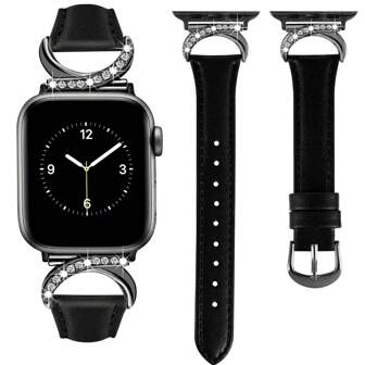 Compatible With 40mm 41mm 42mm 44mm 45mm 38mm 46mm 49mm Women's Watch Bands - Ultra Thin & Delicate, Sweat-Absorbent & Comfortable - Minimalist & Elegant Fashion - C-Shaped Golden Clasp Design - Compatible With Series 10 9 Ultra SE 8 7 6 5 4 3 2 1 - Replacement Watch Band Accessories