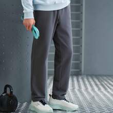 XTEP Special Step Guards Men's 2024 New Autumn Men's Pants Casual Men's Pants Straight Knitted Sports Pants 876329630159