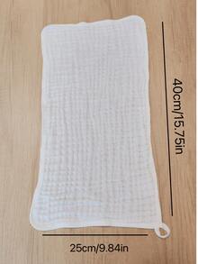 6 层柔软婴儿拍嗝巾、超大加厚婴儿毛巾、纱布围兜、浴巾