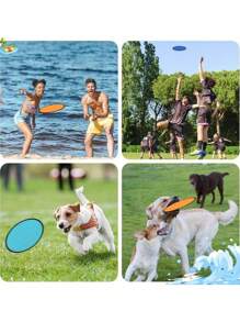 6 pezzi di ventagli pieghevoli a forma di disco volante, dischi da spiaggia colorati, ventilatori palmari estivi per rinfrescarsi, set portatile di ventilatori fai-da-te con borsa, adatti come regali per matrimoni e feste, artigianato fai-da-te, attività all'aperto, sport, raduni e uso domestico