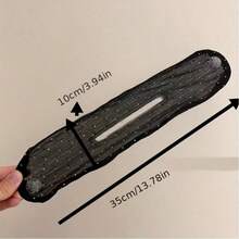 2 件发爪夹，慵懒女孩顶髻发饰，闪亮水晶扭发夹，适合女性复古发型 - 彩色 - 查看 6