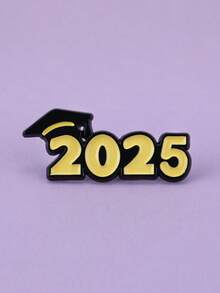 1个2025年博士毕业帽胸针，高考满分徽章，学生纪念礼物 - BR261 - 查看 5