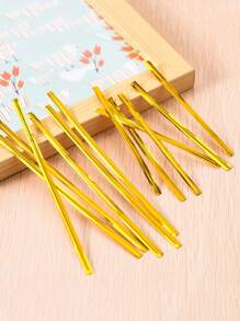 4000/1600/800pcs Gold Tone Bread Bag Closing Twist Ties, Packaging Bag Sealing Twist Ties, Party Gift Bag Binding Straps