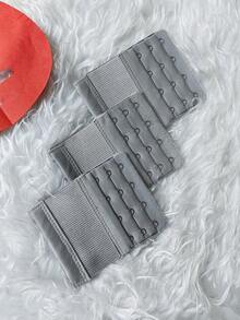 tanghou 3 chiếc dây nối áo ngực nhiều màu có 3 hàng 4 móc, khóa nối áo ngực đàn hồi, móc thép không gỉ để điều chỉnh áo ngực - Nhiều màu - Xem 13