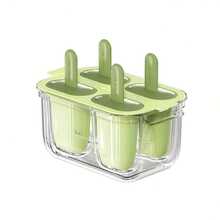 Easy-Release Ice Pop Maker Leak-Proof Lid, Freeze Safe For Juice & Fruit, Plastic, Makes 4 Homemade Ice Pops, Ice Pop Mold - Multicolor - View 3