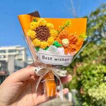 New Mini MINI Eternal Life Lifelike Fake Flower Bouquet, Birthday Small Gift, Souvenir