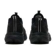 XTEP Men's Running Shoes Hydrogen Wind 8.0, Comfortable Breathable Casual Sport Shoes, Black/Charcoal Gray 875219110024
