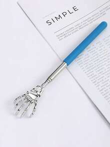 1pc Cat Massage Scratching Tool, Stainless Steel Portable Retractable Pet Scratcher, Cat Favorite Scratching Tool,Puppy Keep,Cat Necessities