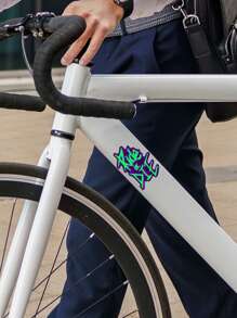 SUPSTICKER 1/4pcs Personalized Text Car Stickers, Suitable For Bicycle, Truck, Car And Laptop Decoration, Self-Adhesive PVC Waterproof Stickers, 1.85*2.36inch Personalised Stickers