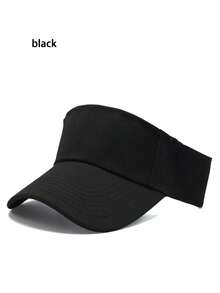 1pc Sky Blue Baseball Cap, Summer Sun Protection - Multicolor - View 10