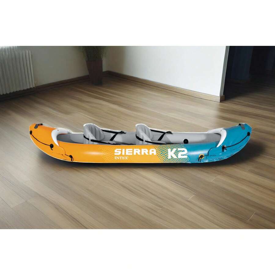 Intex Sierra K2 2-Person Inflatable Kayak With Accessory Kit, Oars And Hand Pump -  Exclusive Colors! - Multicolor - View 1