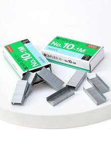1000pcs Staple No. 10, One Box Contains 1000 Pieces(Please Note The Size Of Your Stapler Before Choosing To Purchase) - Multicolor - View 5
